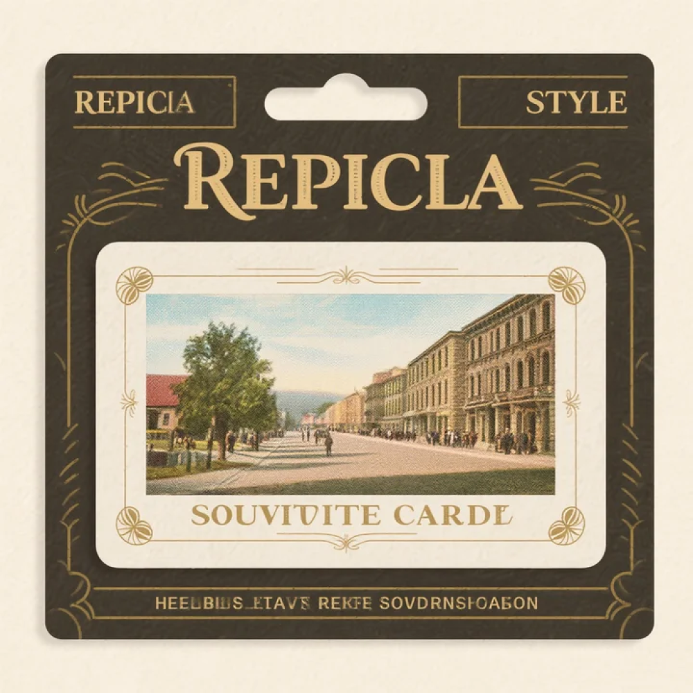 Exquisite Replica-Style Souvenir Cards