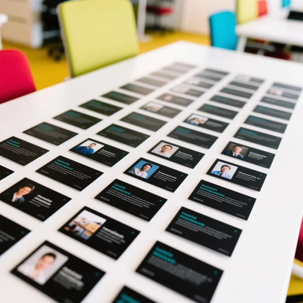 Portrait Presentation Card