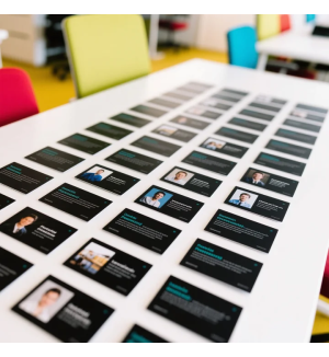 Portrait Presentation Card